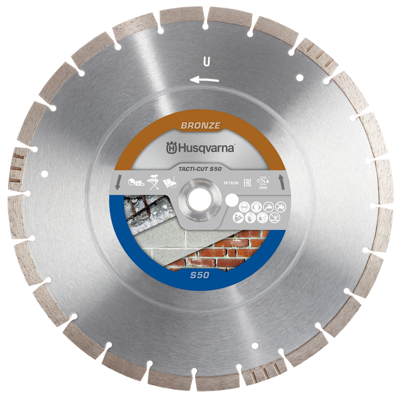 Diamond Masonry Blade - Husqvarna Tacti-Cut S50