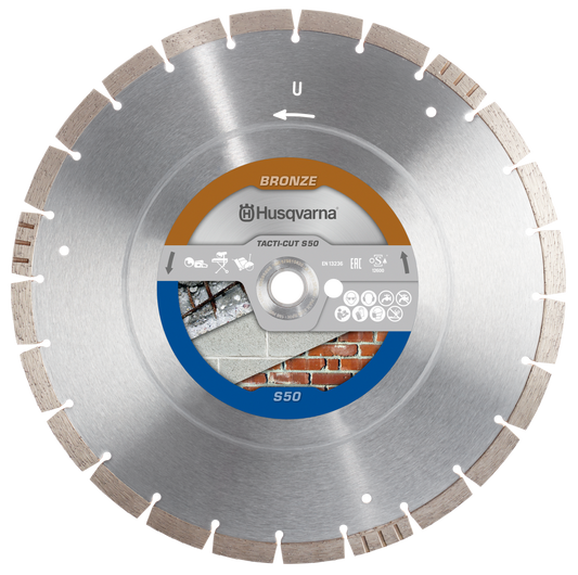 Masonry Diamond Blade - Husqvarna Tacti-Cut S50 Plus