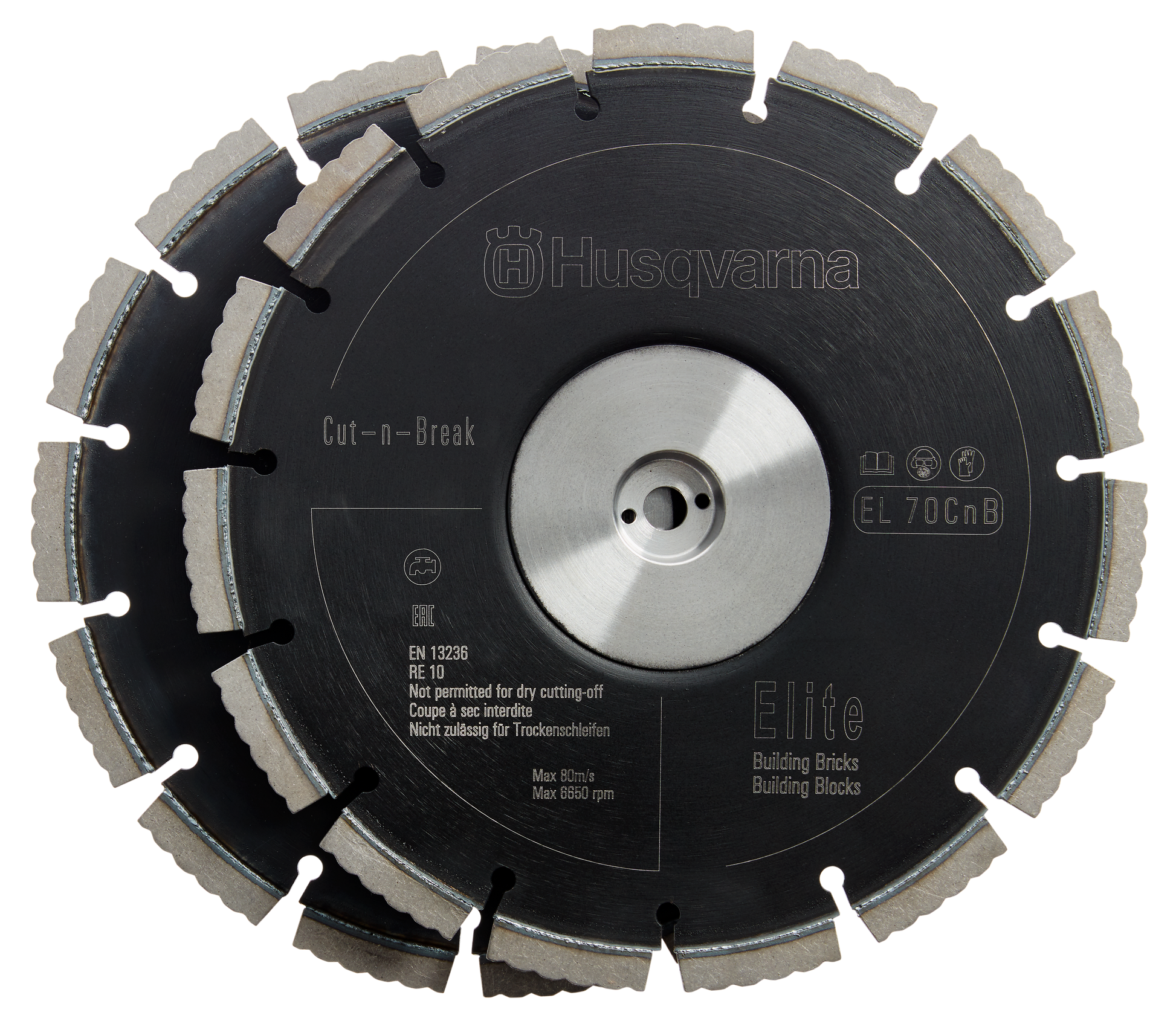 Husqvarna Cut And Break Saw Blades - Husqvarna El 70 Cnb