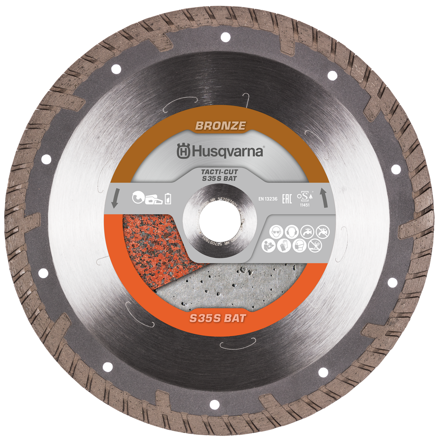 Husqvarna Battery Saw Blade - Husqvarna Tacti-Cut™️ S35s Battery