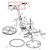 Handle Assembly Spare Part for JXPT24K 24" Power Trowel Kohler Edger