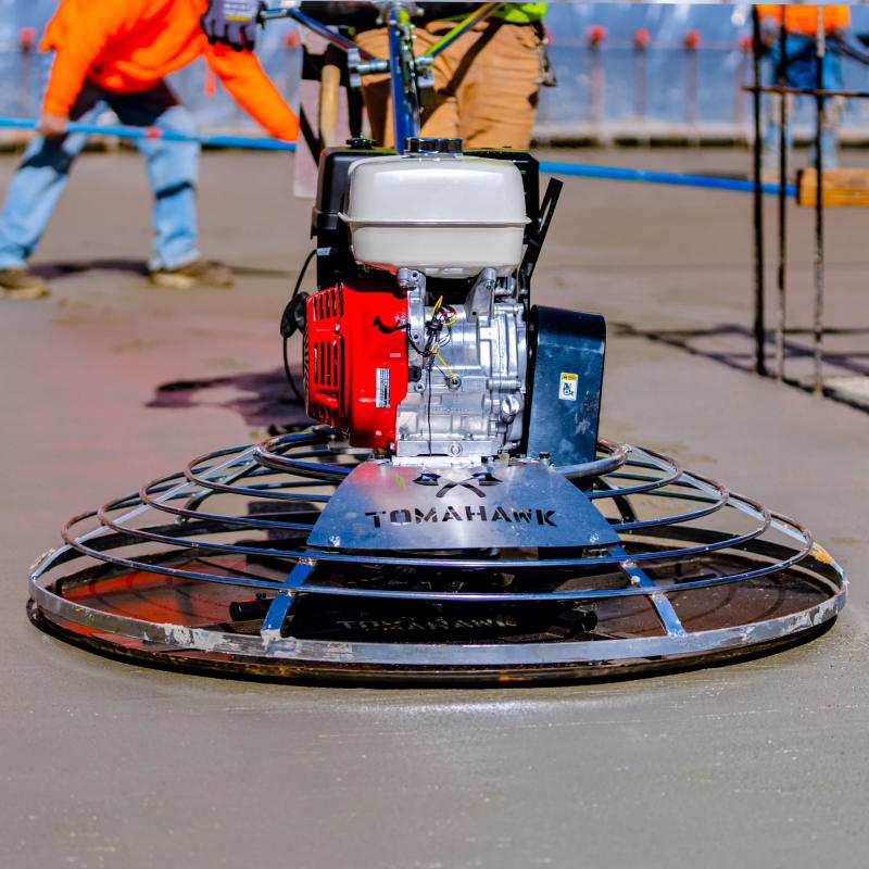 Heavy-Duty Float Pan for Concrete Power Trowels