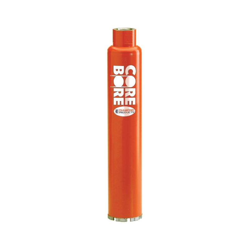 Turbo Segment Core Drill Bit - Heavy Duty Orange Turbo Wet Core Bit