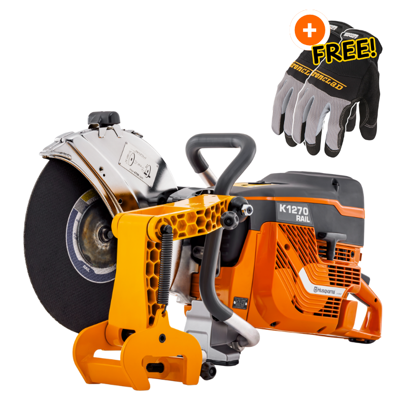 Husqvarna K1270 Rail Power Cutter - Gas