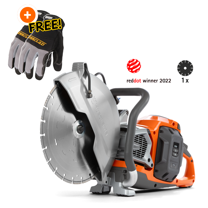 Husqvarna K1 PACE Disc Cutter - Battery Powered
