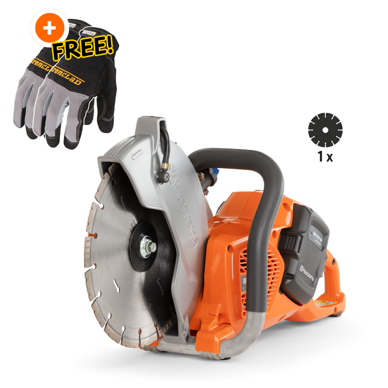 Husqvarna K540i Disc Cutter 10.5" - Battery Powered