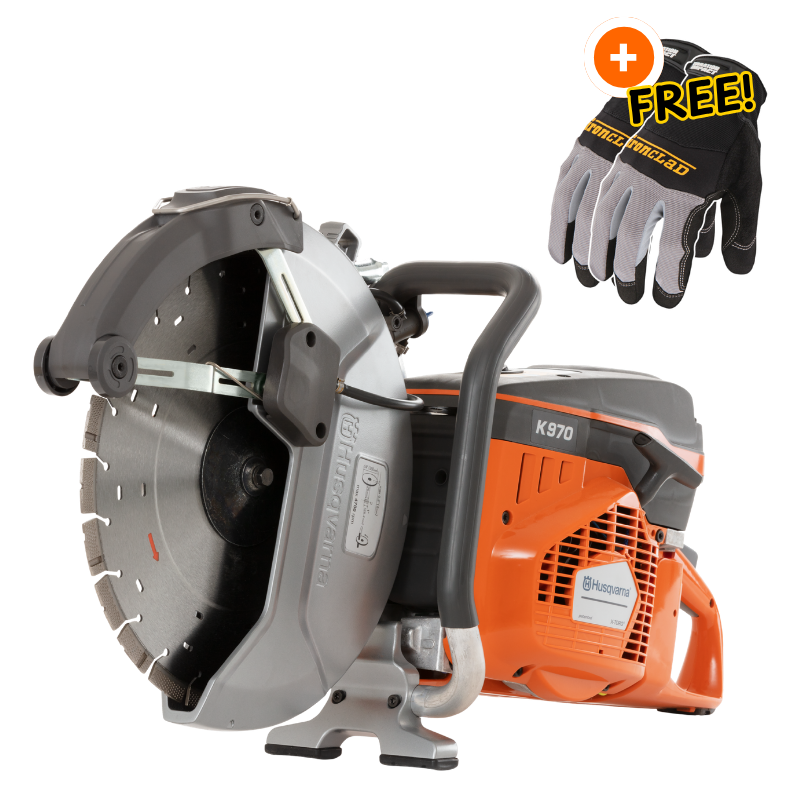 Husqvarna K970 SmartGuard Concrete Saw - Gas