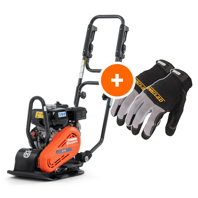 Husqvarna LF 50 L W/ Free Vibration Impact Ironclad Gloves