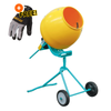 Imer Cement Mixer - Minuteman II - Poly Drum - Electric 1/2 HP