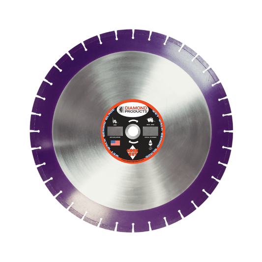 Concrete Saw Blades - Imperial Purple Cured Concrete Blades