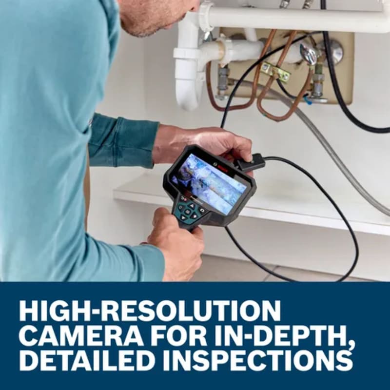 Inspection Camera Cable with Dual Camera Head