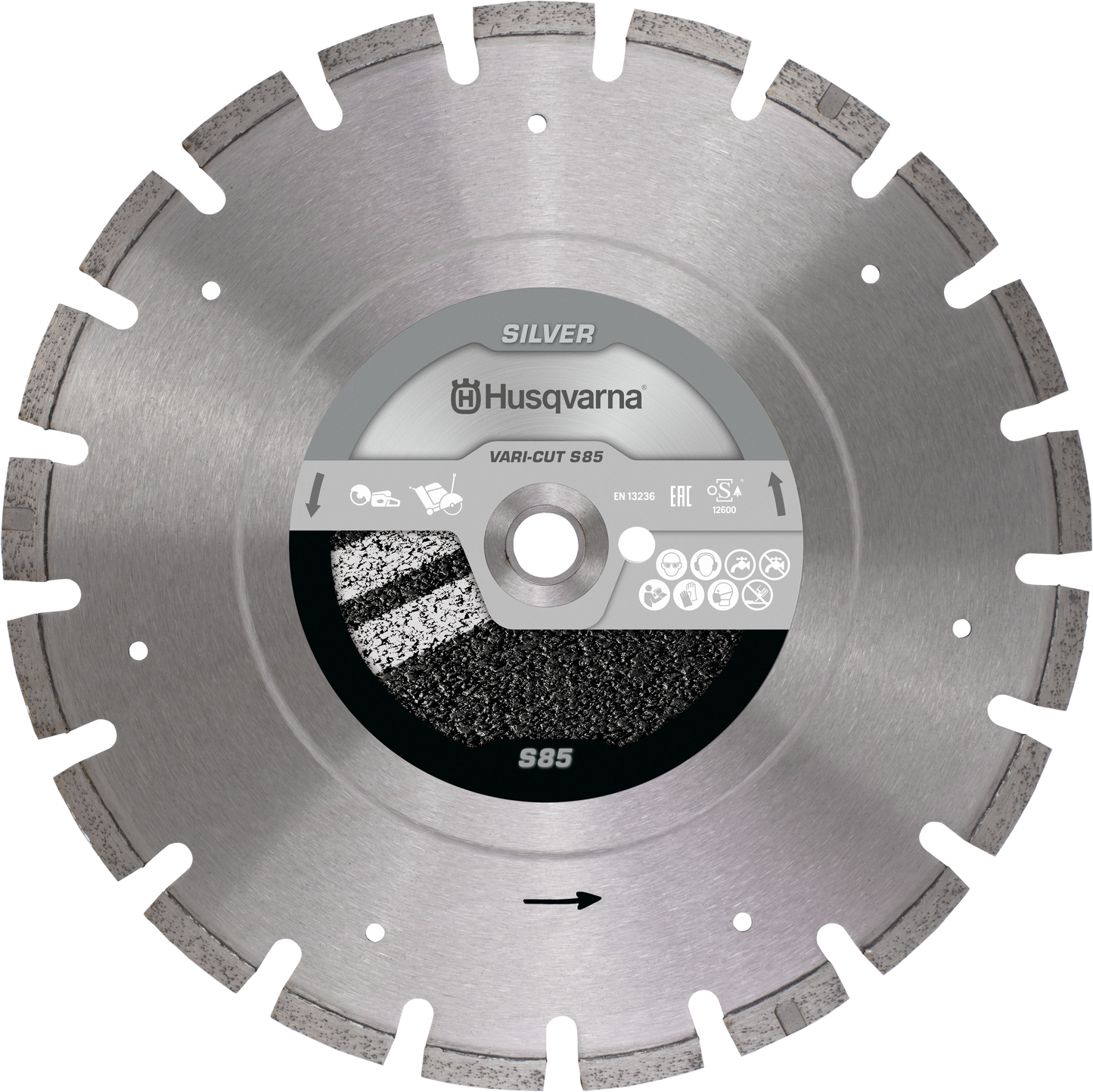 Diamond Asphalt Blade - Husqvarna Vari-Cut S85