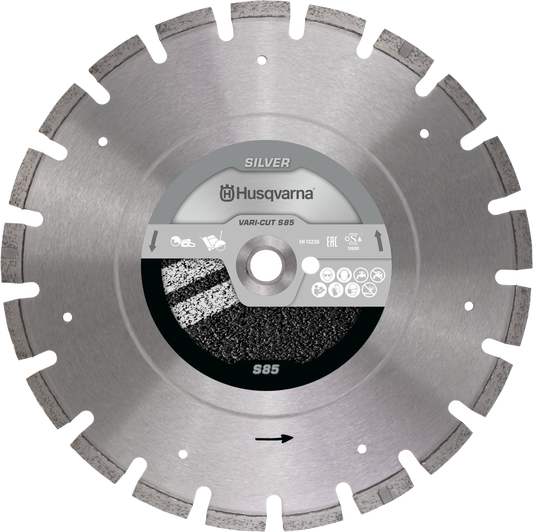 Diamond Asphalt Blade - Husqvarna Vari-Cut S85