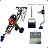 Makinex Jackhammer Trolley Kit with Hilti Tile Smasher Head, Vacuum Attachment and Blade