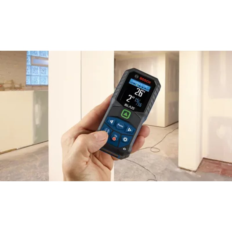 BLAZE™ Connected Green-Beam 165 Ft. Laser Measure with (1) 3.7V Lithium-Ion 1.0 Ah Battery