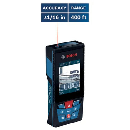 BLAZE™ Outdoor 400 Ft. Connected Lithium-Ion Laser Measure with Camera