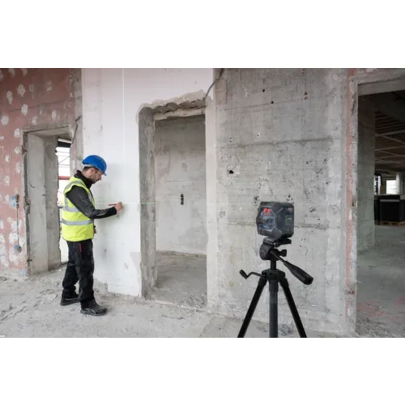 3.7V Green-Beam Self-Leveling Cross-Line Laser with Li-Ion Battery
