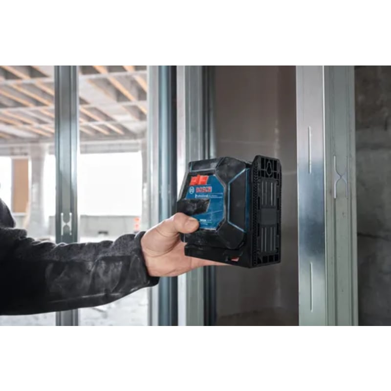 3.7V Green-Beam Self-Leveling Cross-Line Laser with Li-Ion Battery