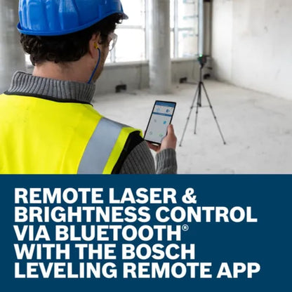 12V Max 360⁰ Connected Green-Beam Three-Plane Leveling and Alignment Laser with (1) 12V Battery