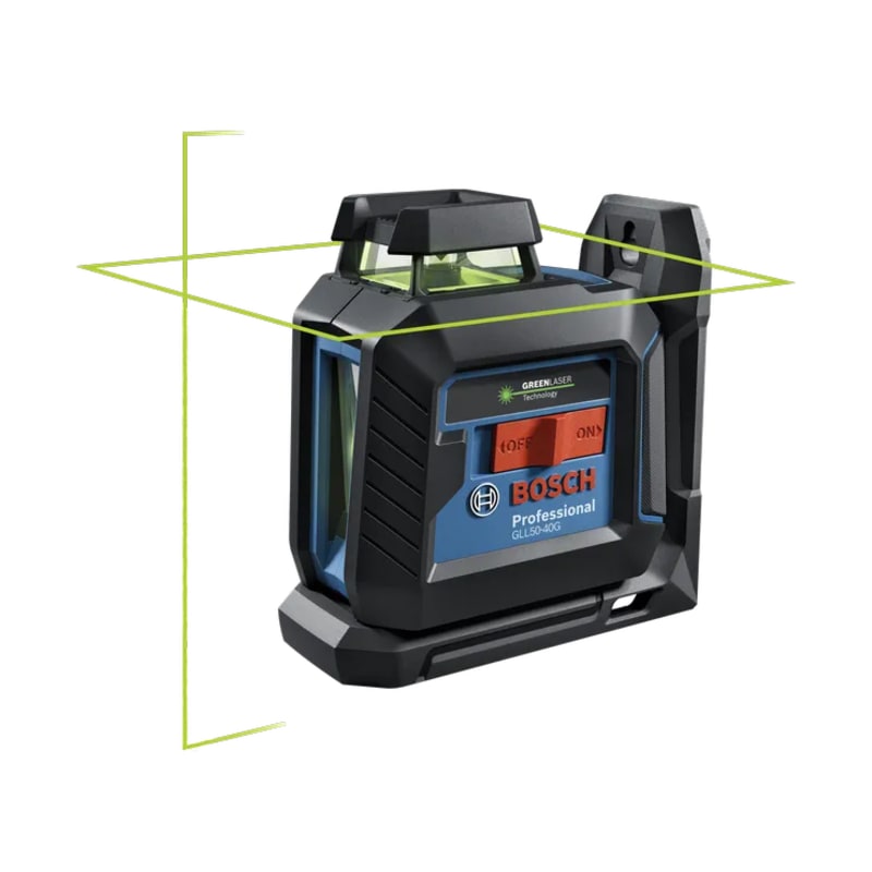 Green-Beam Self-Leveling 360° Cross-Line Laser