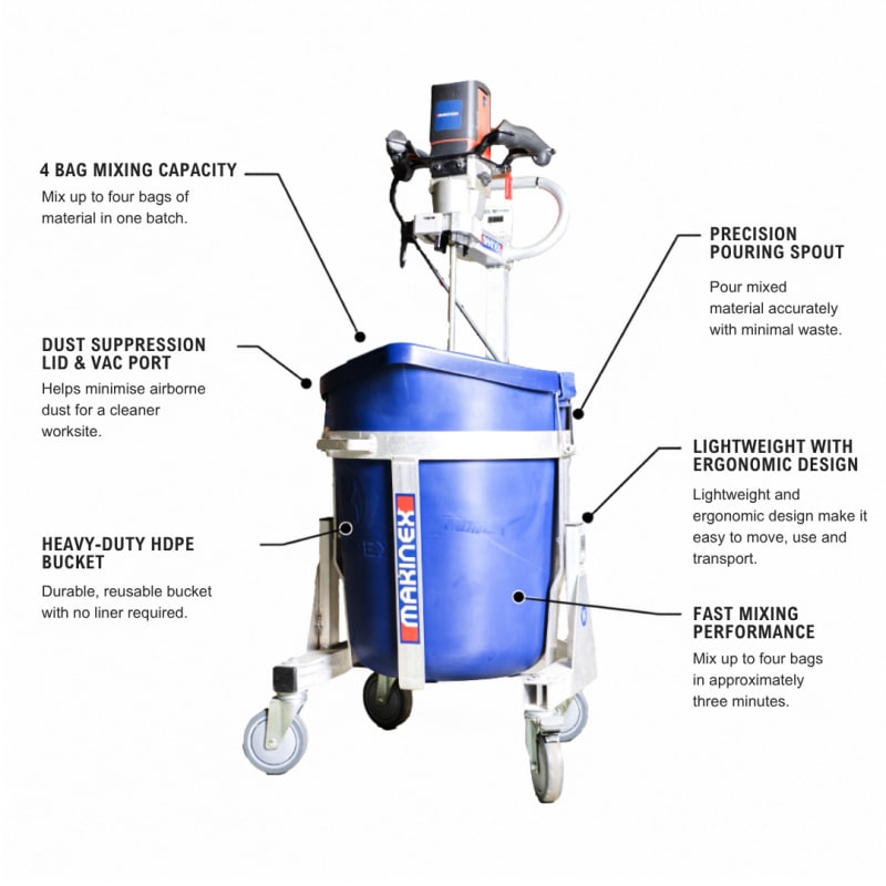 Mixing Station MS-100 Up to 4 Bag