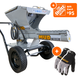 MudMixer Evolution 3225 + 1,200 lbs Quikrete - Continuous Concrete Mixer