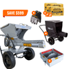 MudMixer Evolution 3225 + FREE Hopper + FREE All-Weather Cover + $95 Home Depot eGift Card – Continuous Concrete Mixer