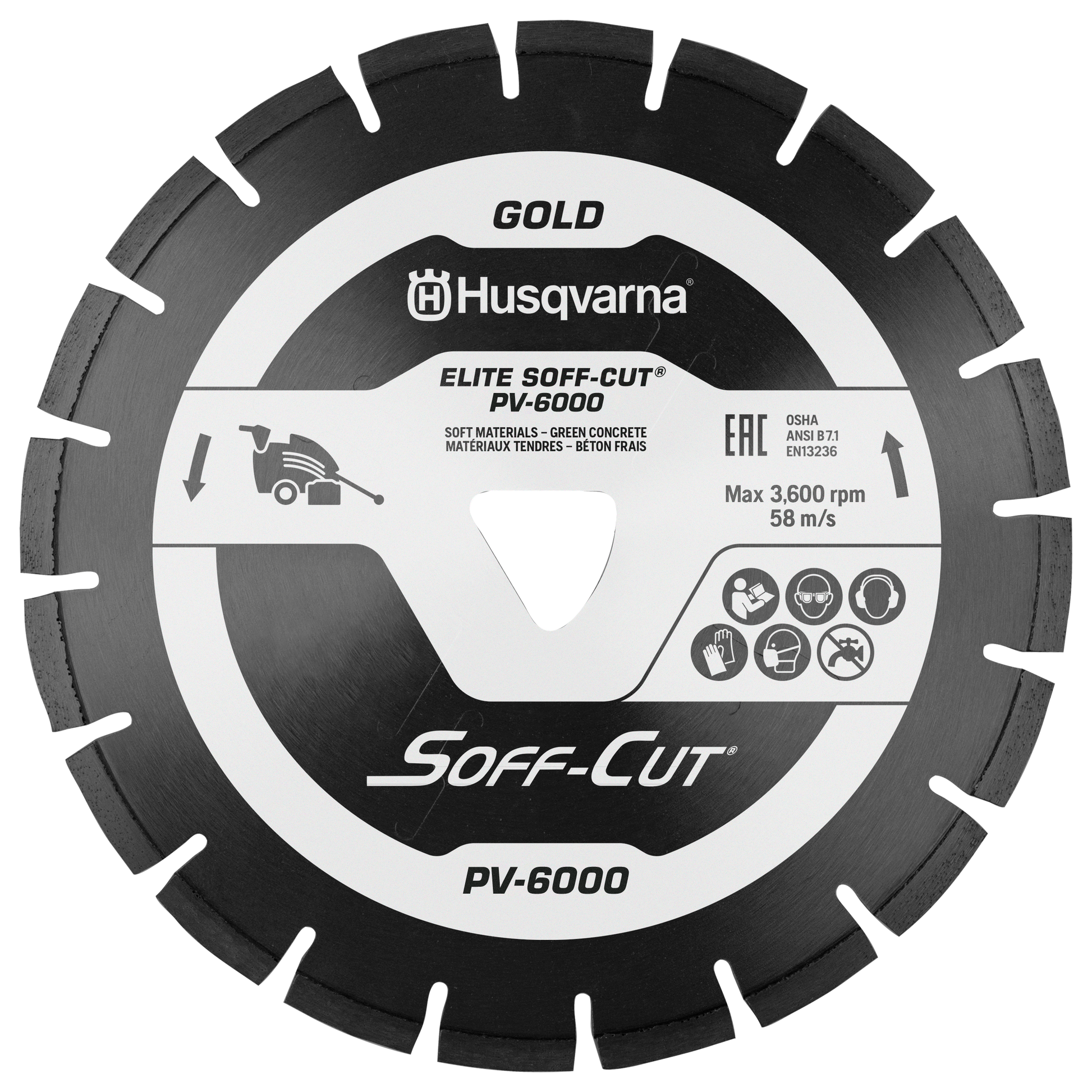 Husqvarna Soff Cut Blades - Husqvarna Pv-6000