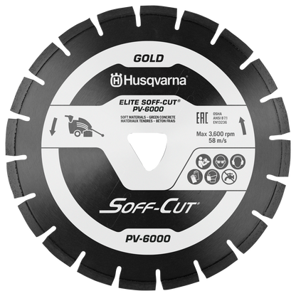 Husqvarna Soff Cut Blades - Husqvarna Pv-6000