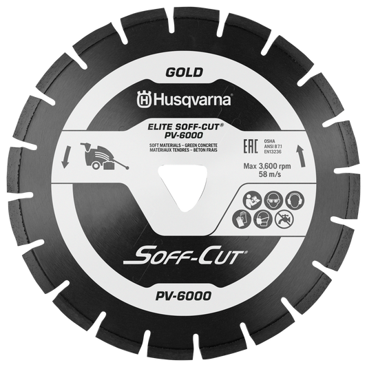 Husqvarna Soff Cut Blades - Husqvarna Pv-6000