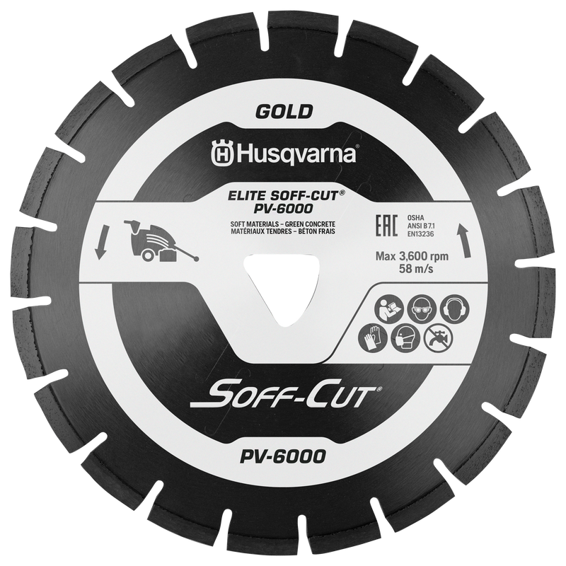 Husqvarna Soff Cut Blades - Husqvarna Pv-6000