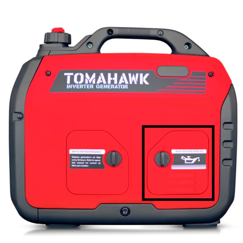 Oil Maintenance Cover for TG3000i Inverter Generator (Part No. 7540.469.0040.A6.00) TG3000i-OC-4