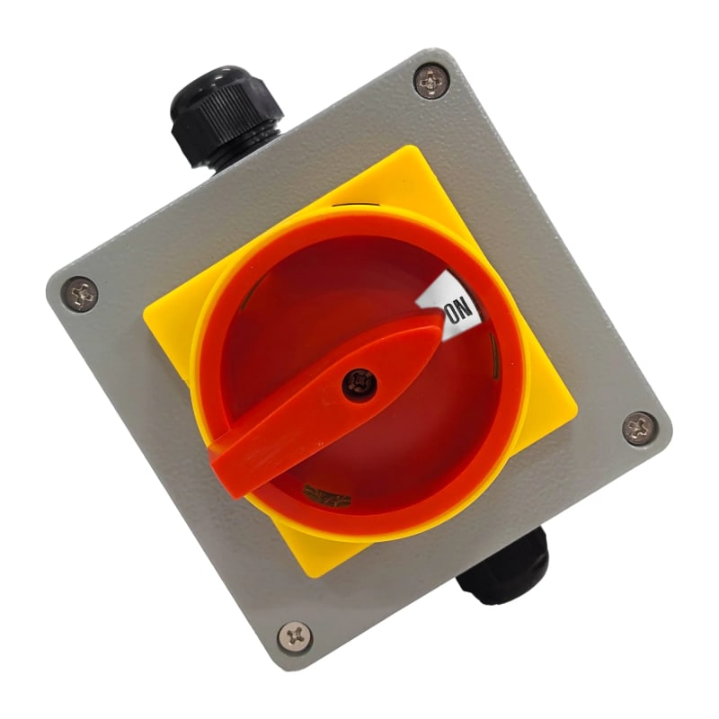 On/Off Electrical Box for the Floor Scraper Tile Stripper TSCP8 (1510-00024-4) TSCP8-SWITCH