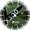 Diamond Tipped Saw Blades - X300 - Green Concrete