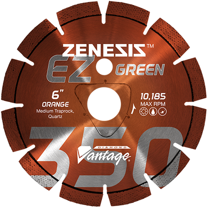 Diamond Blade Early Entry - Z350 ORANGE - Green Concrete