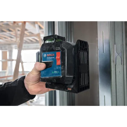 3.7V 360⁰ Green-Beam Three-Plane Leveling and Alignment Laser with Li-Ion Battery