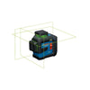3.7V 360⁰ Green-Beam Three-Plane Leveling and Alignment Laser with Li-Ion Battery