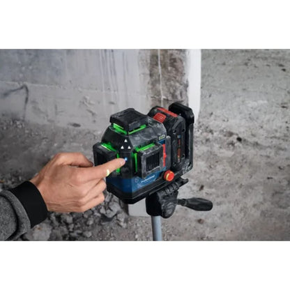 18V 360º Connected Green-Beam Three-Plane Leveling and Alignment Laser with (1) 4 Ah Battery