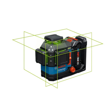 18V 360º Connected Green-Beam Three-Plane Leveling and Alignment Laser with (1) 4 Ah Battery