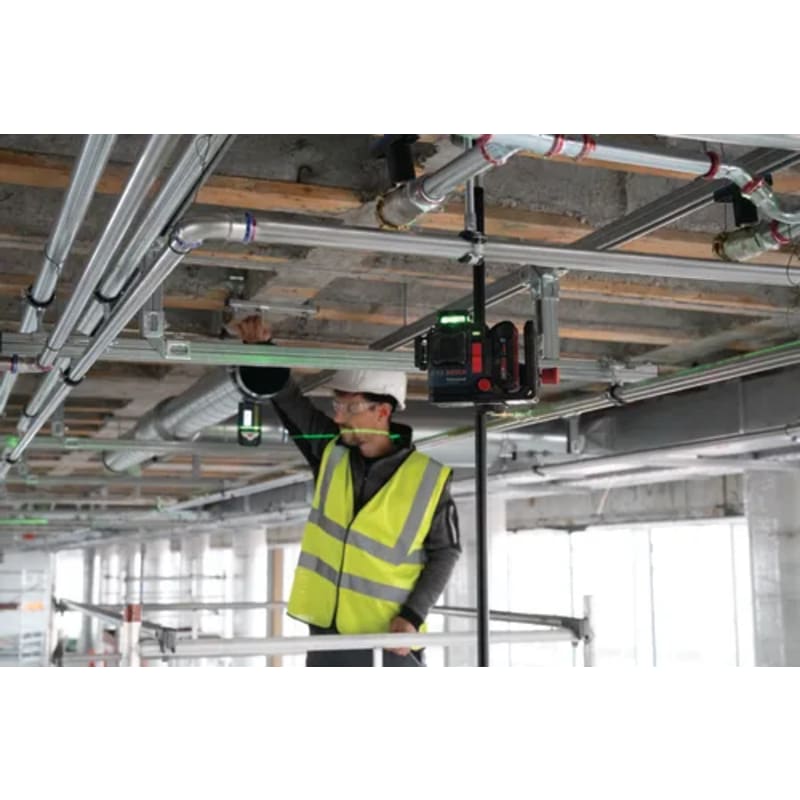18V 360º Connected Green-Beam Three-Plane Leveling and Alignment Laser with (1) 4 Ah Battery