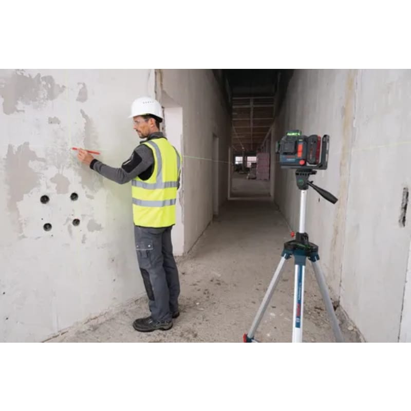 18V 360º Connected Green-Beam Three-Plane Leveling and Alignment Laser