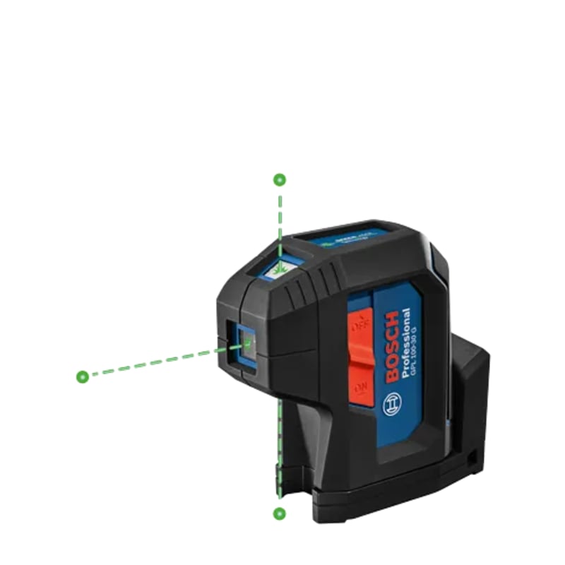 Green-Beam Three-Point Self-Leveling Alignment Laser
