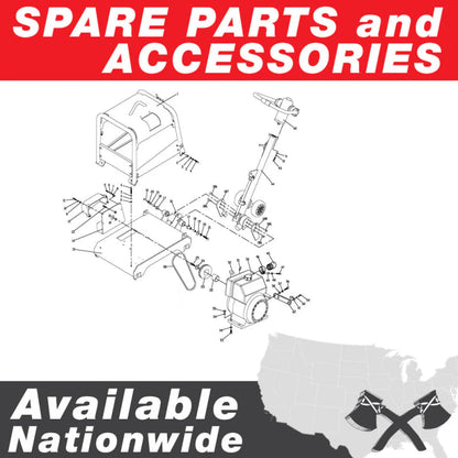 Replacement Belt for Honda 6.5HP Reverse Hydraulic Plate Compactor TPC175H TPC175H-VBELT-5