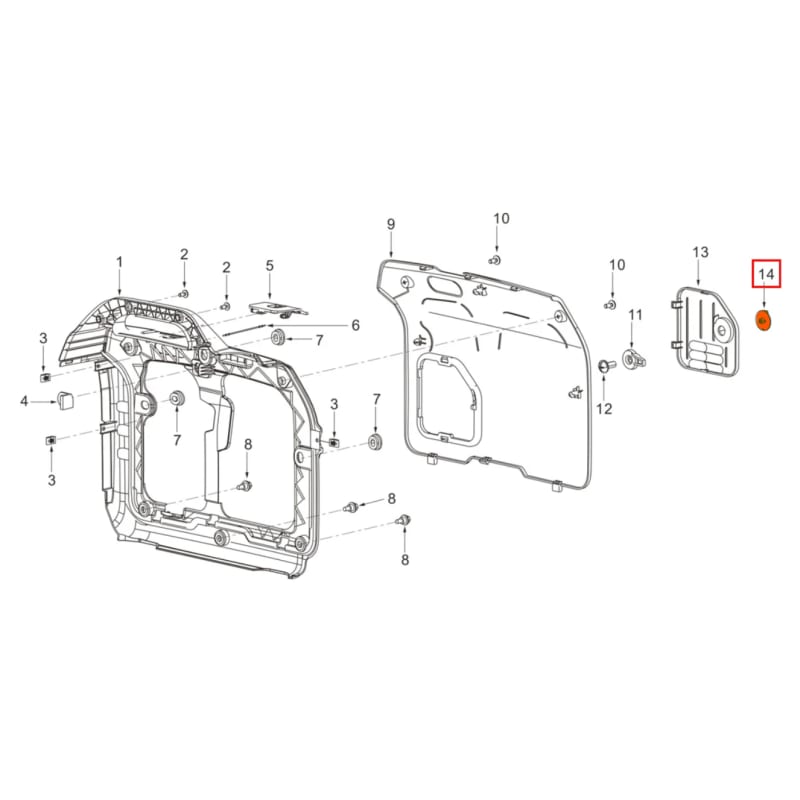 Replacement Knob Switch Run Choke Spare Part for TG3000i 3000 Watt Inverter Generator TG3000i-KNOB-2
