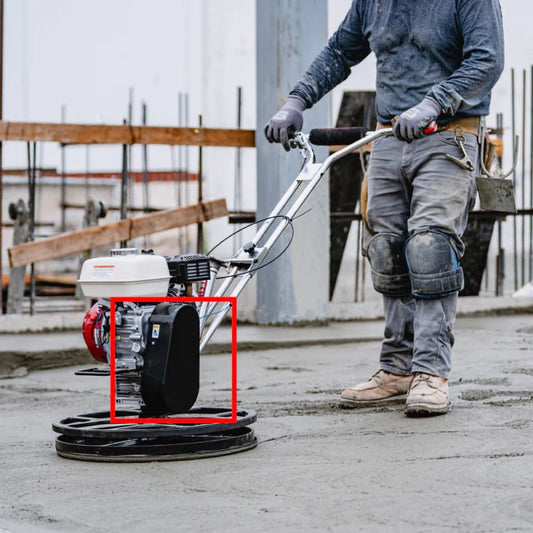 Replacement V Belt Spare Part for 24" Concrete Power Trowels TPT24H, JXPT24K (Part No. QBT-A26V-Belt) TPT24H-VBELT-2