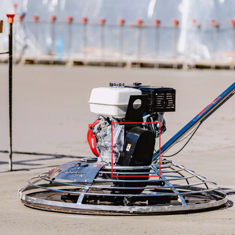 Replacement V Belt Spare Part for 36" Concrete Power Trowels TPT36H, JXPT36K (Part No. QBT-A26V) TPT36H-VBELT-3