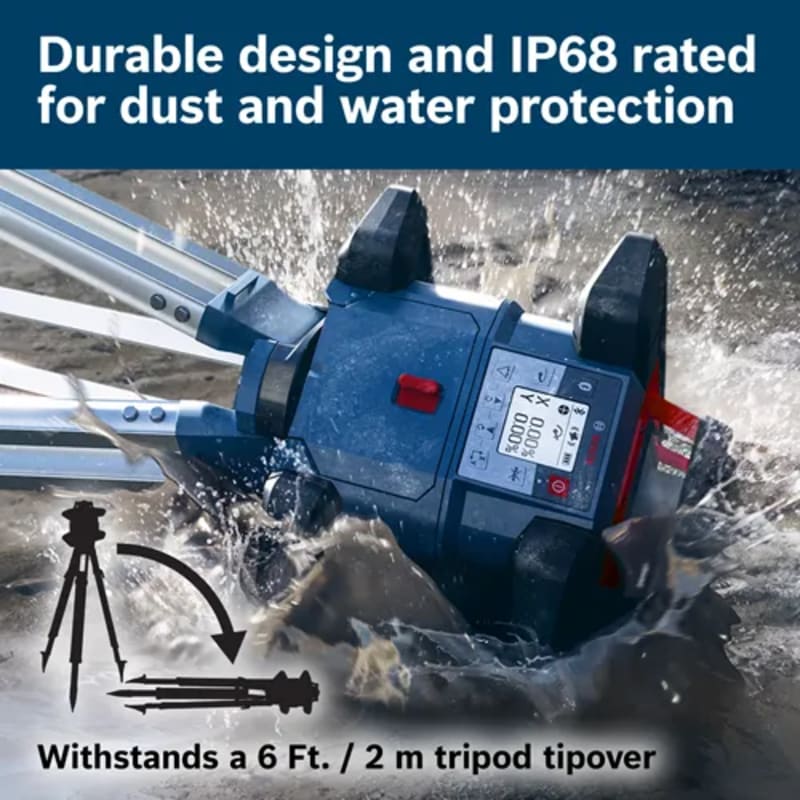 18V REVOLVE4000 Connected Self-Leveling Horizontal/Vertical Rotary Laser Kit with (1) CORE18V® 4 Ah Advanced Power Battery