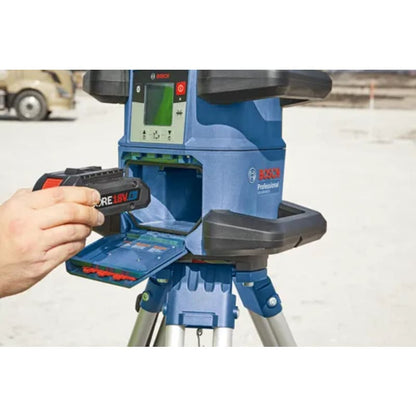 18V REVOLVE4000 Connected Self-Leveling Horizontal/Vertical Rotary Laser Kit with (1) CORE18V® 4 Ah Advanced Power Battery