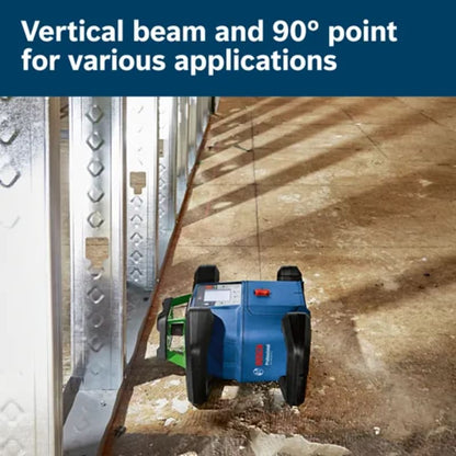 18V REVOLVE4000 Connected Green-Beam Self-Leveling Horizontal/Vertical Rotary Laser Kit with (1) CORE18V® 4 Ah Advanced Power Battery
