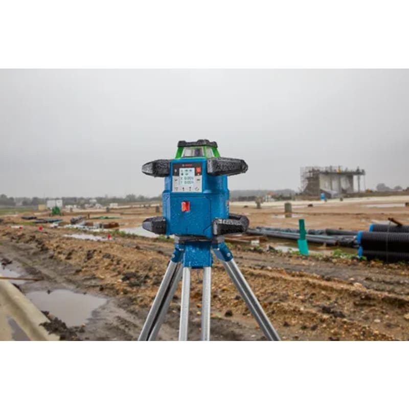18V REVOLVE4000 Connected Green-Beam Self-Leveling Horizontal/Vertical Rotary Laser Kit with (1) CORE18V® 4 Ah Advanced Power Battery
